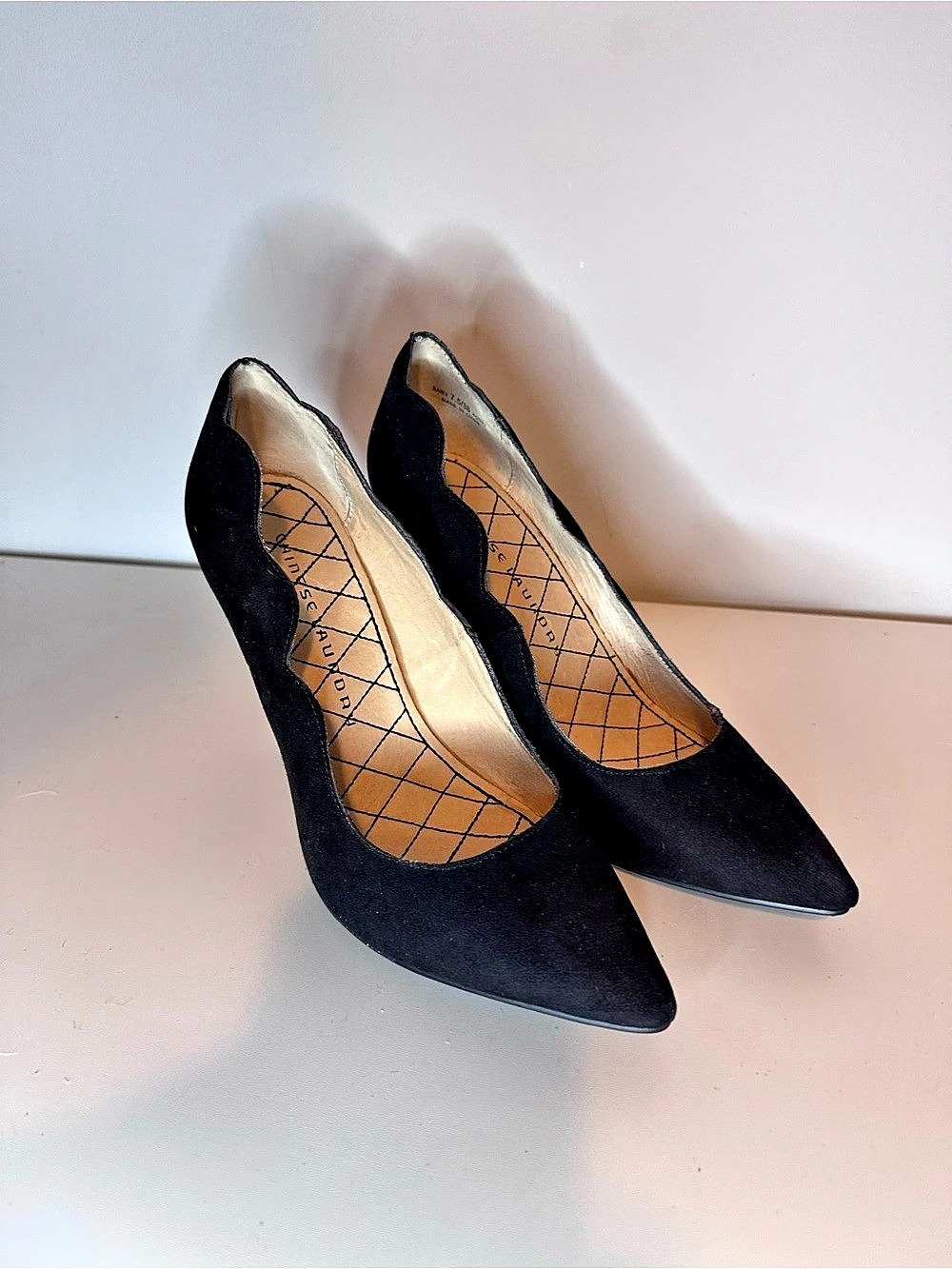Chinese Laundry Savvy Pointed Toe Heels Black US 7.5